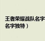 两字王者战队id干净(王者荣耀两字战队名字好听)-第2张图片-无暮网 两字王者战队id干净(王者荣耀两字战队名字好听)-第2张图片-无暮网