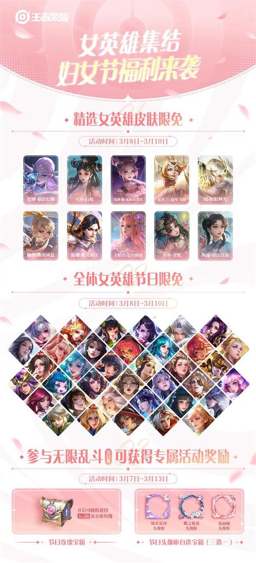 妇女节王者荣耀(妇女节王者荣耀皮肤)-第3张图片-无暮网 妇女节王者荣耀(妇女节王者荣耀皮肤)-第3张图片-无暮网