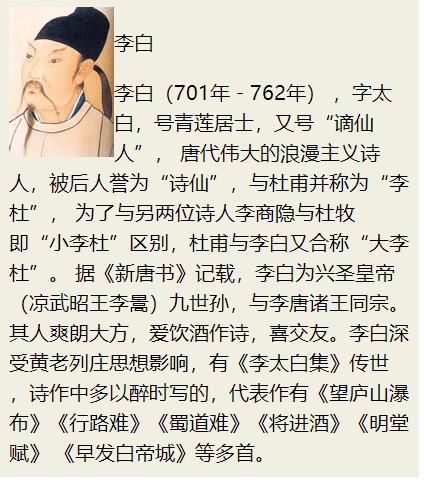 王者用李白的名字叫什么(用李白取一个王者荣耀的名字)-第5张图片-无暮网 王者用李白的名字叫什么(用李白取一个王者荣耀的名字)-第5张图片-无暮网