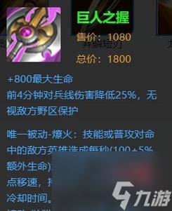 王者中怎么出装打野的英雄,王者打野装备怎么出-第4张图片-无暮网