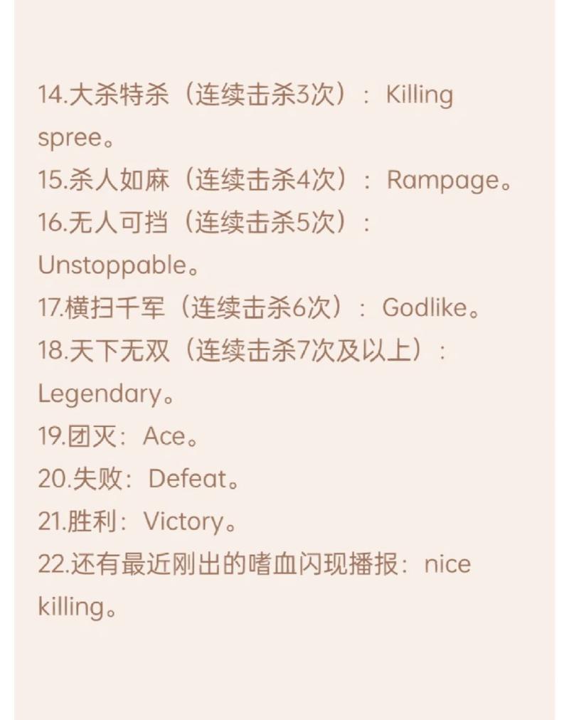 王者荣耀英语游戏名,王者荣耀英语名字大全-第8张图片-无暮网 王者荣耀英语游戏名,王者荣耀英语名字大全-第8张图片-无暮网
