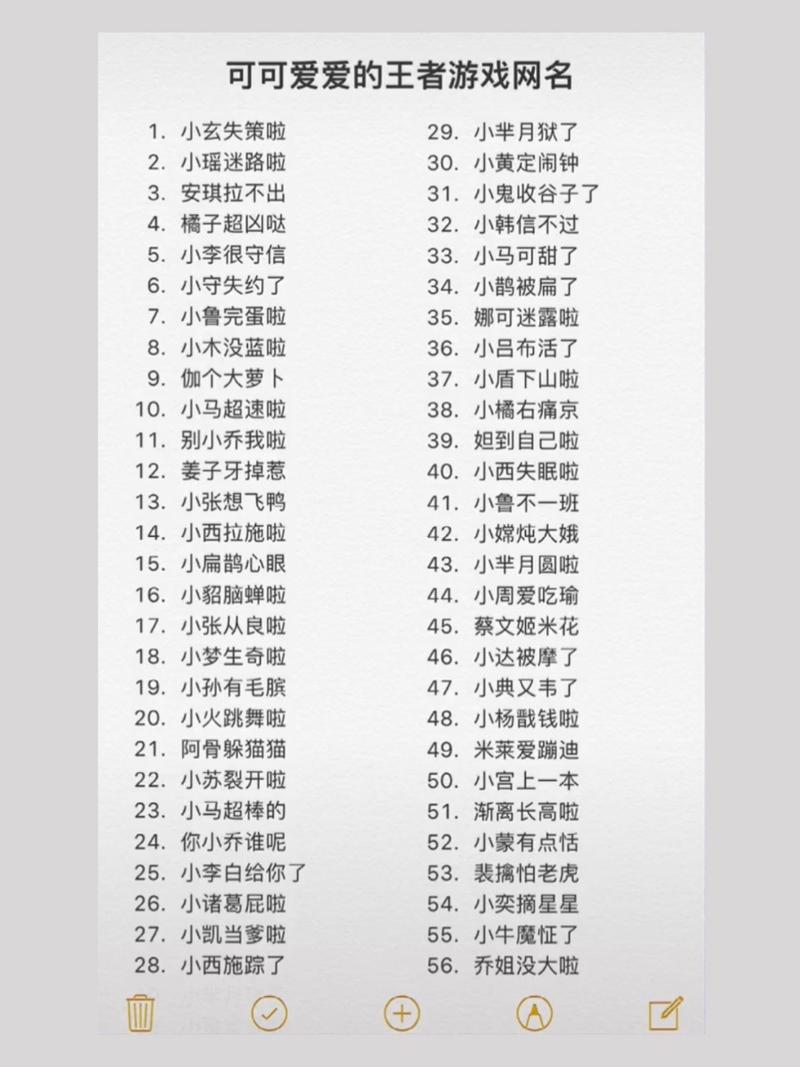 王者昵称女生搞笑沙雕名字,有趣的沙雕王者荣耀昵称女