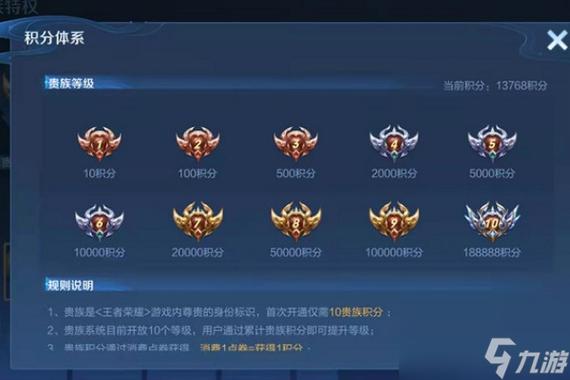 王者多少贵族积分到贵十,王者荣耀多少贵族积分是v8-第5张图片-无暮网 王者多少贵族积分到贵十,王者荣耀多少贵族积分是v8-第5张图片-无暮网