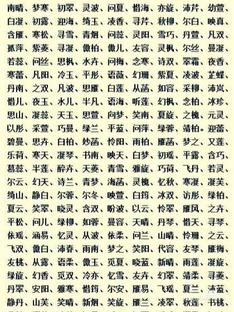 王者名字女生温柔仙气两个字,王者女生名字超甜两个字-第3张图片-无暮网 王者名字女生温柔仙气两个字,王者女生名字超甜两个字-第3张图片-无暮网