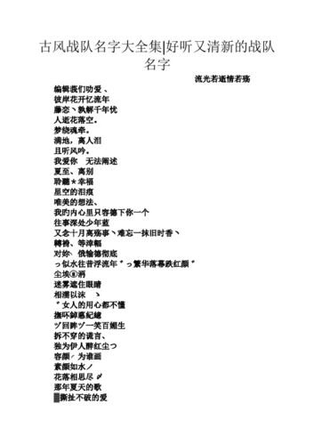 王者职业联赛战队名字大全（王者职业战队名称）-第2张图片-无暮网