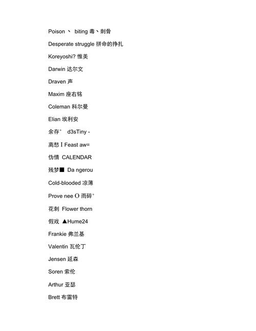 王者洋气的名字男生霸气英文版（霸气王者荣耀英文名字男）-第4张图片-无暮网