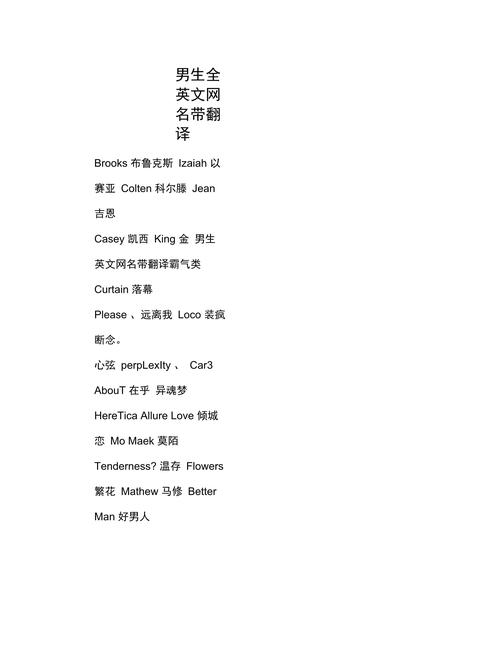 王者洋气的名字男生霸气英文版（霸气王者荣耀英文名字男）-第7张图片-无暮网