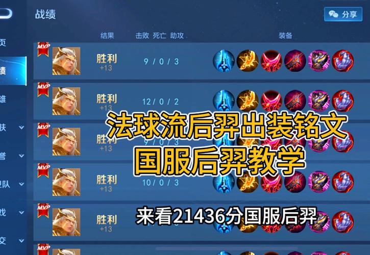 后羿符文2021（后羿符文怎么配最厉害）-第3张图片-无暮网