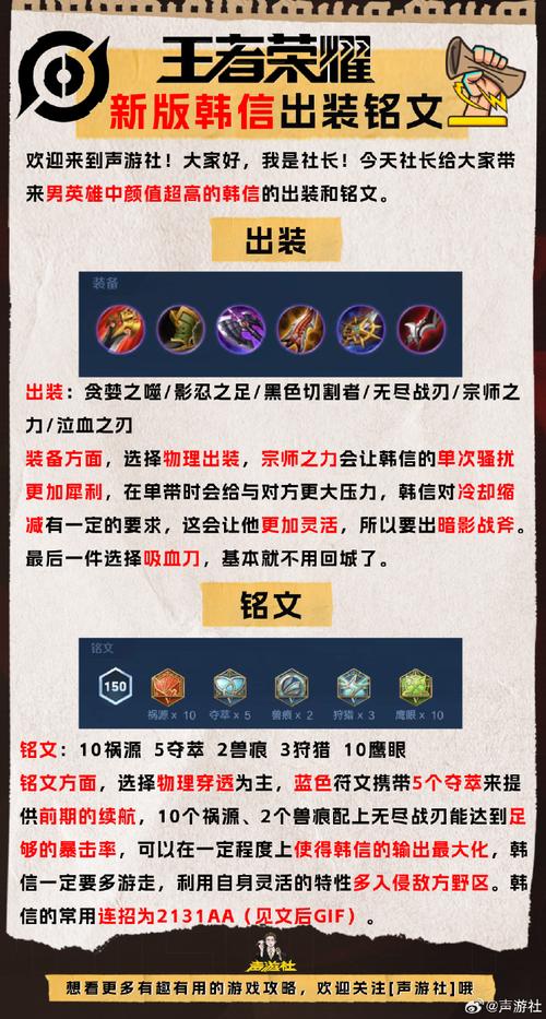 韩信最强打野出装2020(韩信打野出装六神装)-第5张图片-无暮网 韩信最强打野出装2020(韩信打野出装六神装)-第5张图片-无暮网