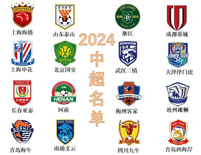 中超联赛16支球队大名单（2020中超16支球队名称）-第4张图片-无暮网