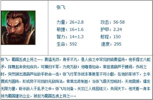 张飞的暴击装(张飞暴击装怎么出)-第2张图片-无暮网 张飞的暴击装(张飞暴击装怎么出)-第2张图片-无暮网
