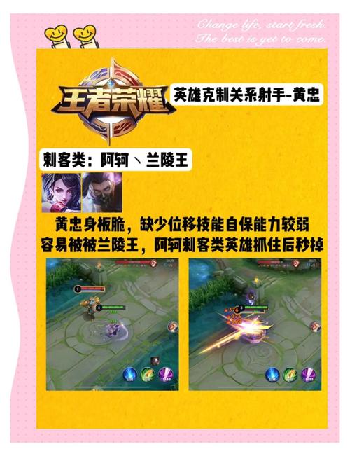 黄忠打兰陵王怎么打,王者荣耀黄忠怎么打兰陵王-第7张图片-无暮网