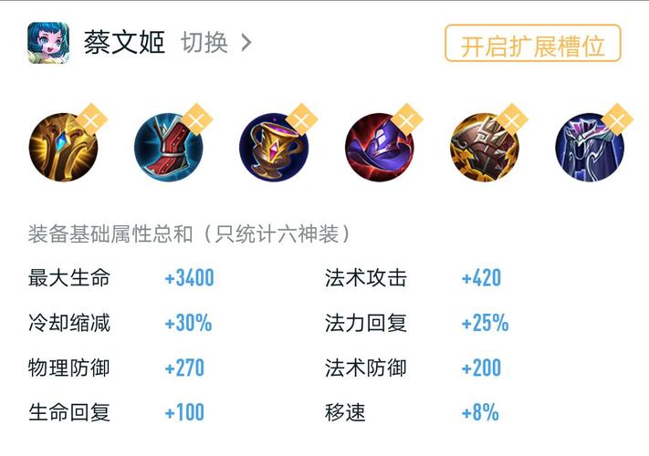 蔡文姬最强装备是什么(蔡文姬出啥装)-第3张图片-无暮网 蔡文姬最强装备是什么(蔡文姬出啥装)-第3张图片-无暮网