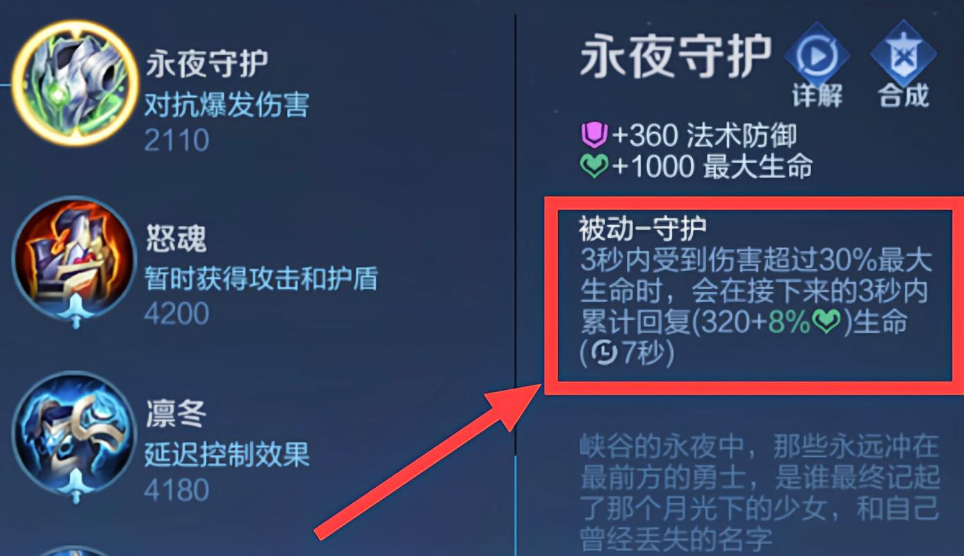 王者荣耀的回血装备,王者荣耀的回血装备在哪里买-第5张图片-无暮网 王者荣耀的回血装备,王者荣耀的回血装备在哪里买-第5张图片-无暮网