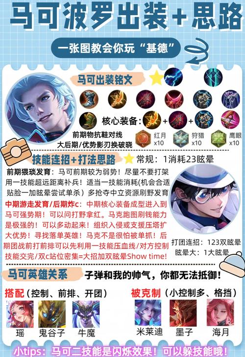 王者荣耀马可铭文装备怎么获得,马可铭文怎么搭配最强-第6张图片-无暮网 王者荣耀马可铭文装备怎么获得,马可铭文怎么搭配最强-第6张图片-无暮网
