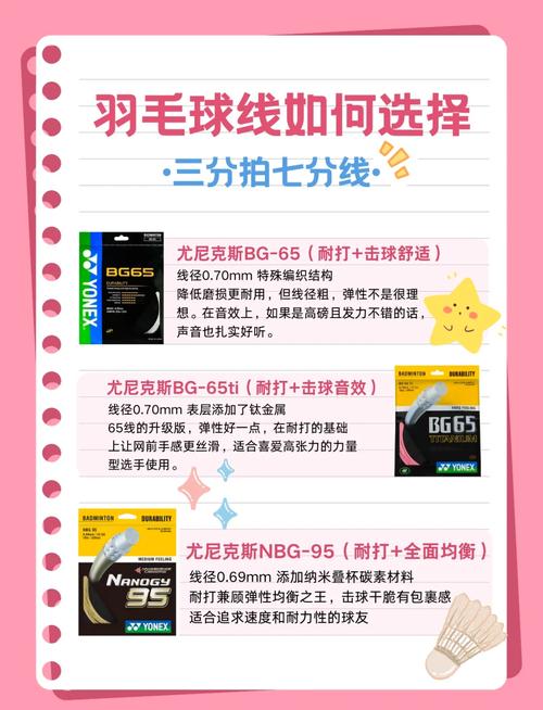 羽毛球线分几种(羽毛球线分几种?)-第6张图片-无暮网 羽毛球线分几种(羽毛球线分几种?)-第6张图片-无暮网