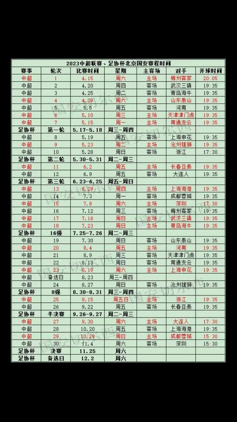 北京国安赛程还有几场比赛,北京国安2021赛季比赛日-第7张图片-无暮网 北京国安赛程还有几场比赛,北京国安2021赛季比赛日-第7张图片-无暮网