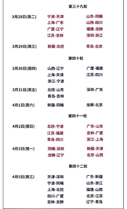 cba一赛季有多少场比赛(cba一个赛季)-第1张图片-无暮网 cba一赛季有多少场比赛(cba一个赛季)-第1张图片-无暮网