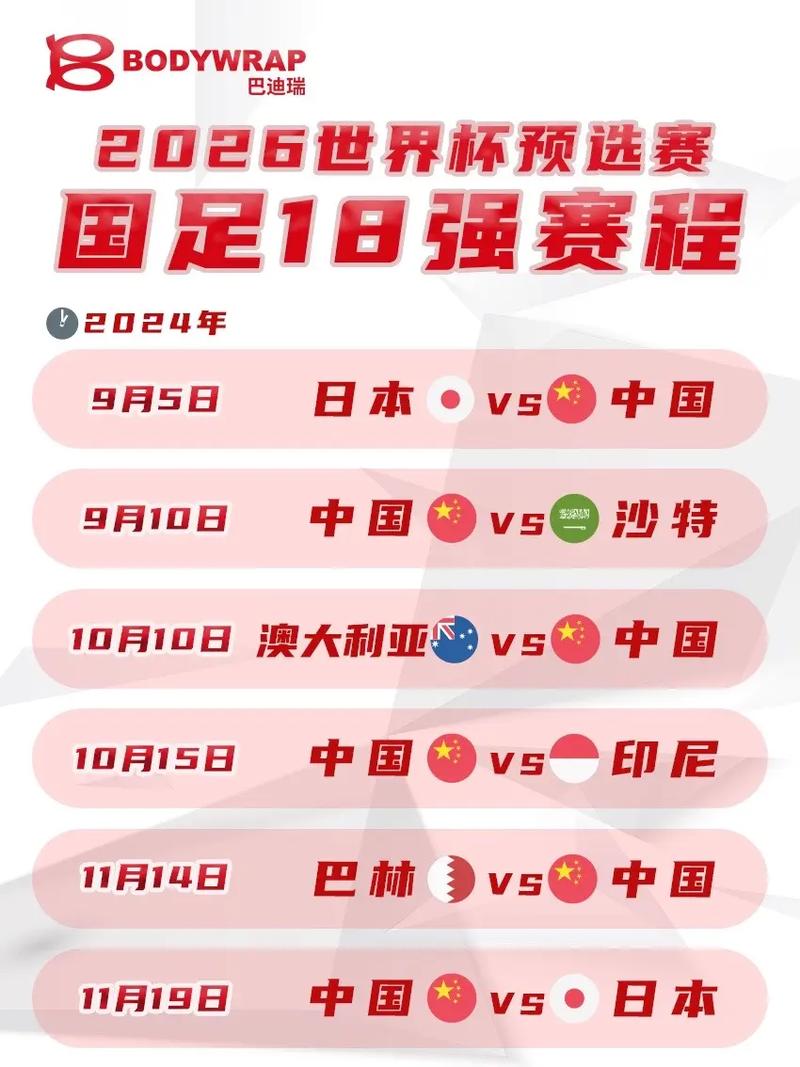 国足世界杯2021赛程表,国足世预赛最新赛程表-第5张图片-无暮网