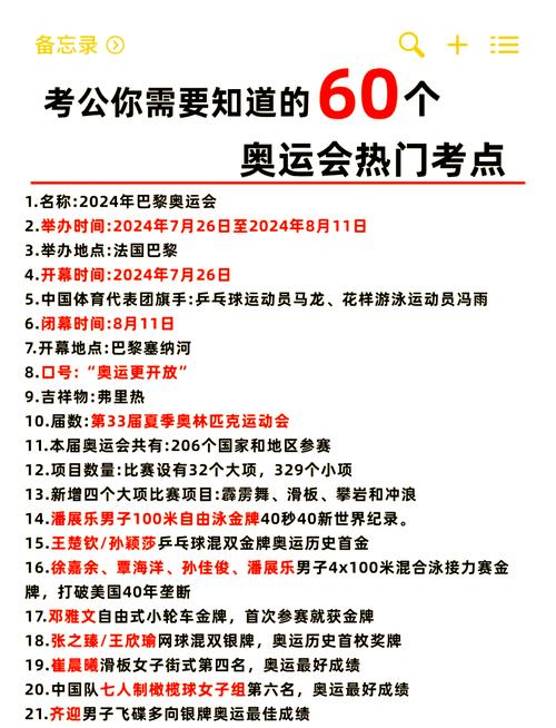 关于奥运会的题目有哪些(奥运会 题目)-第5张图片-无暮网 关于奥运会的题目有哪些(奥运会 题目)-第5张图片-无暮网