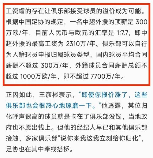 中超球员最低工资多少（中超国内球员工资排名）-第5张图片-无暮网