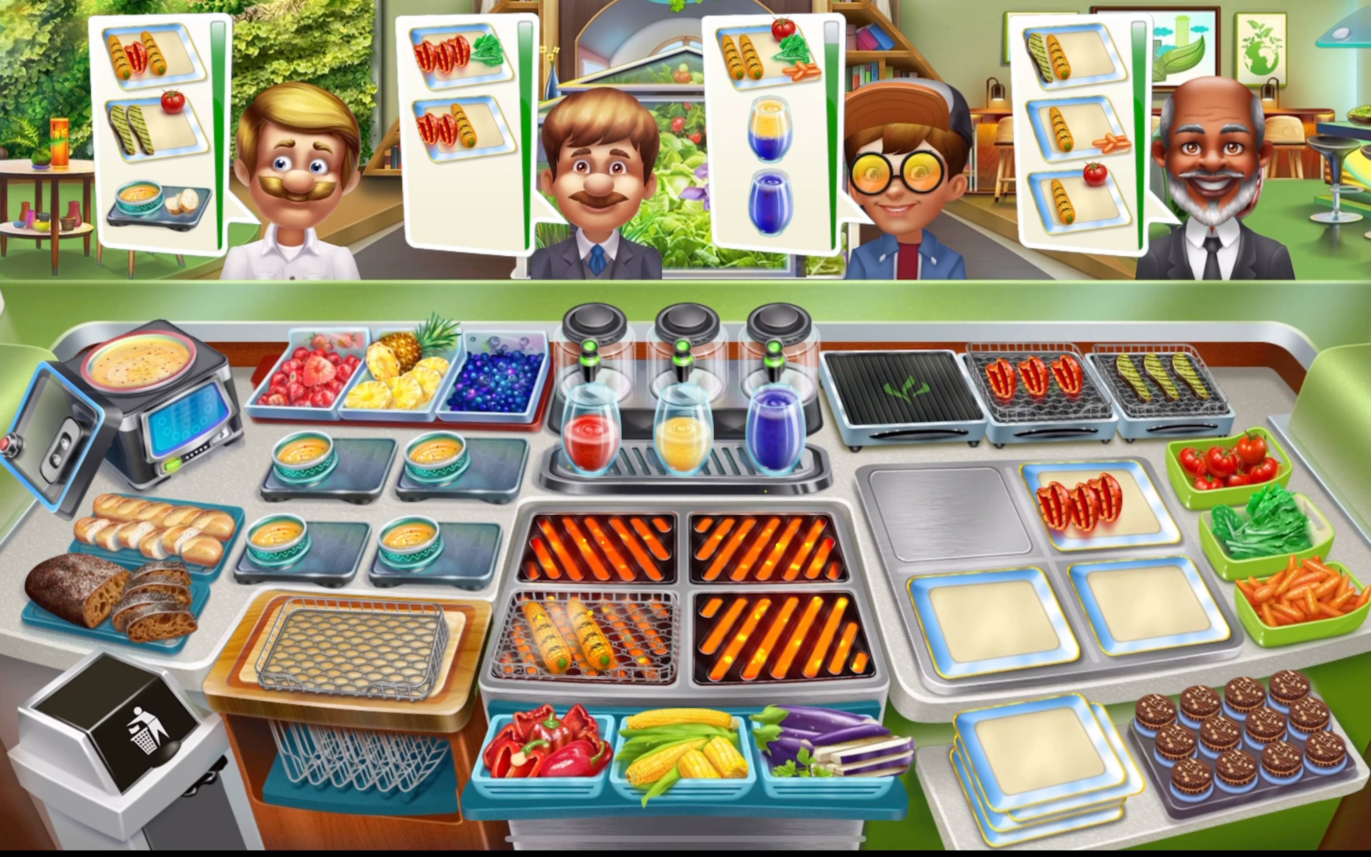 世界餐厅游戏破解版(餐厅游戏破解版无限钻石)