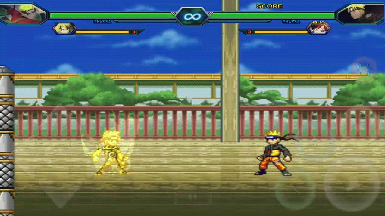 死神vs火影1.9鸣人怎么变金身()