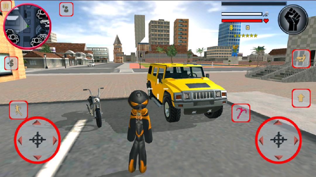 黑豹绳索火柴人破解版(火柴人绳索英雄猎豹火柴人)