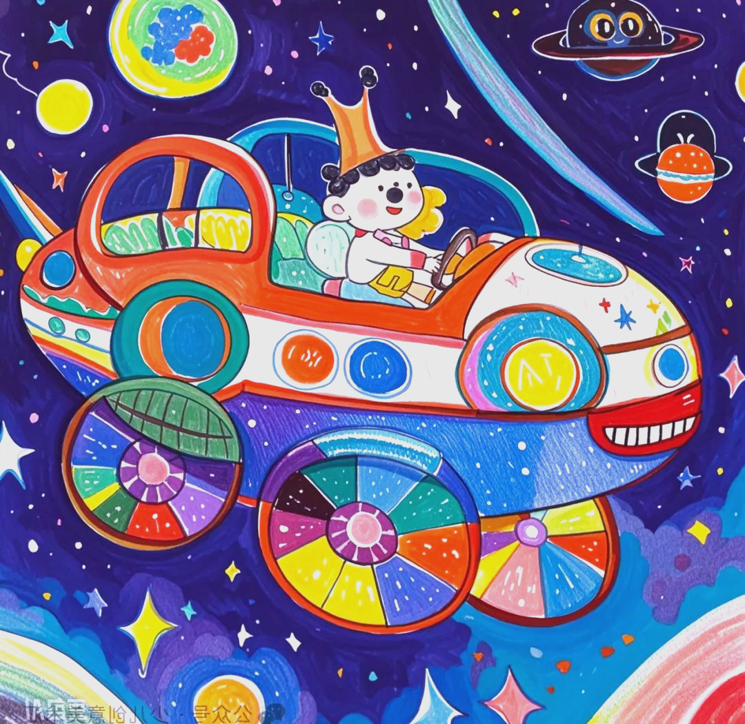 关于儿童梦幻的画(关于梦幻的画一年级)