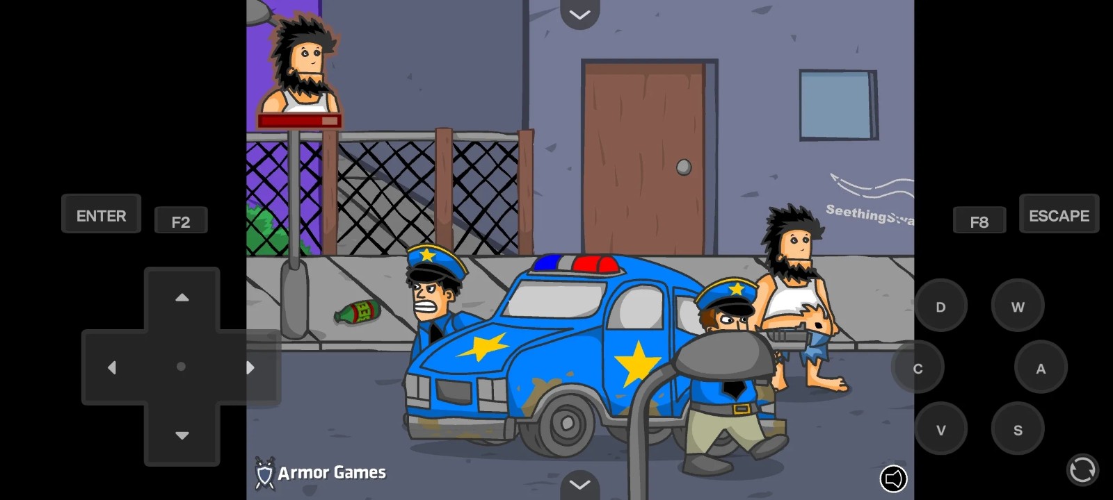 无敌流浪汉8破解版下载(无敌流浪汉无限血量手机版)