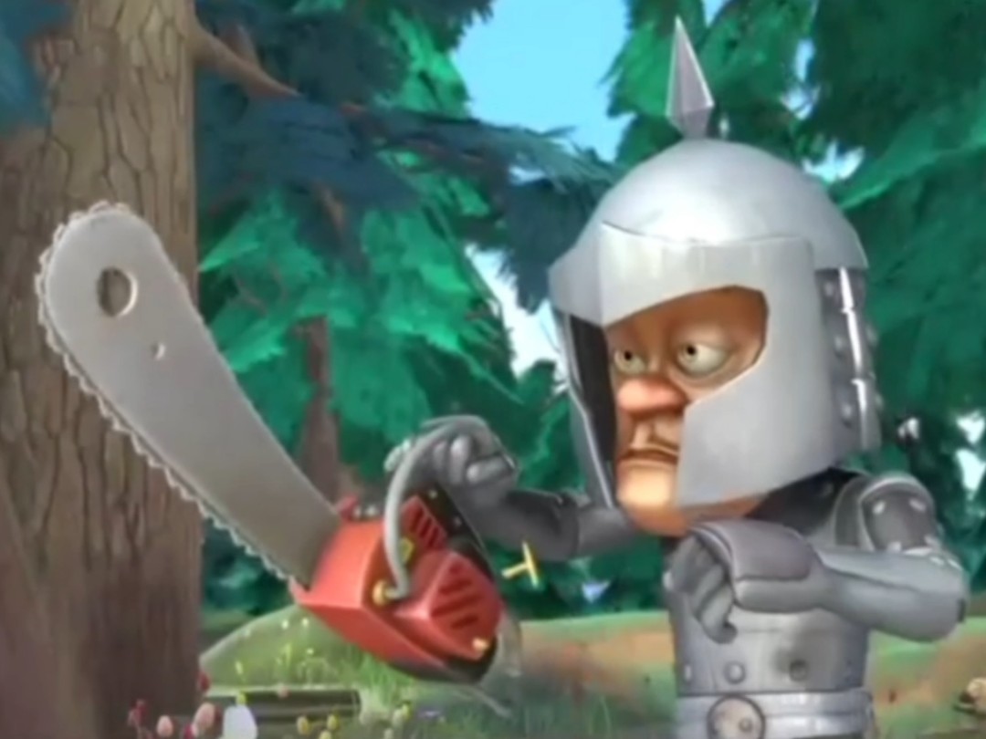 恶整光头强武器(恶整光头强的武器)