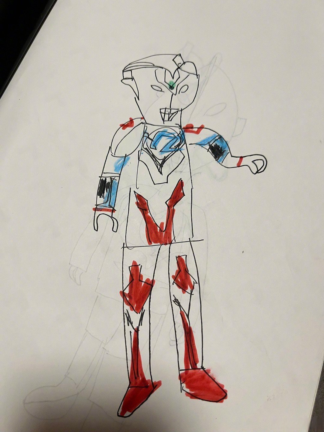 我想给奥特曼画画游戏(奥特曼画画游戏画画游戏)