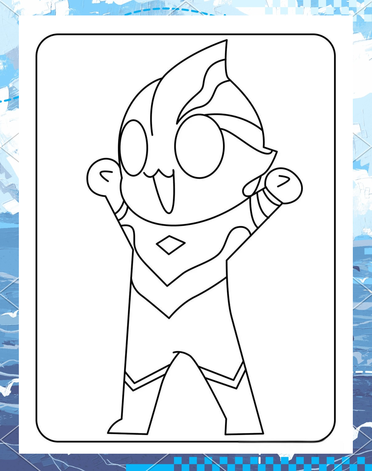 为玩奥特曼怎么画画(我想画奥特曼怎么画呀)