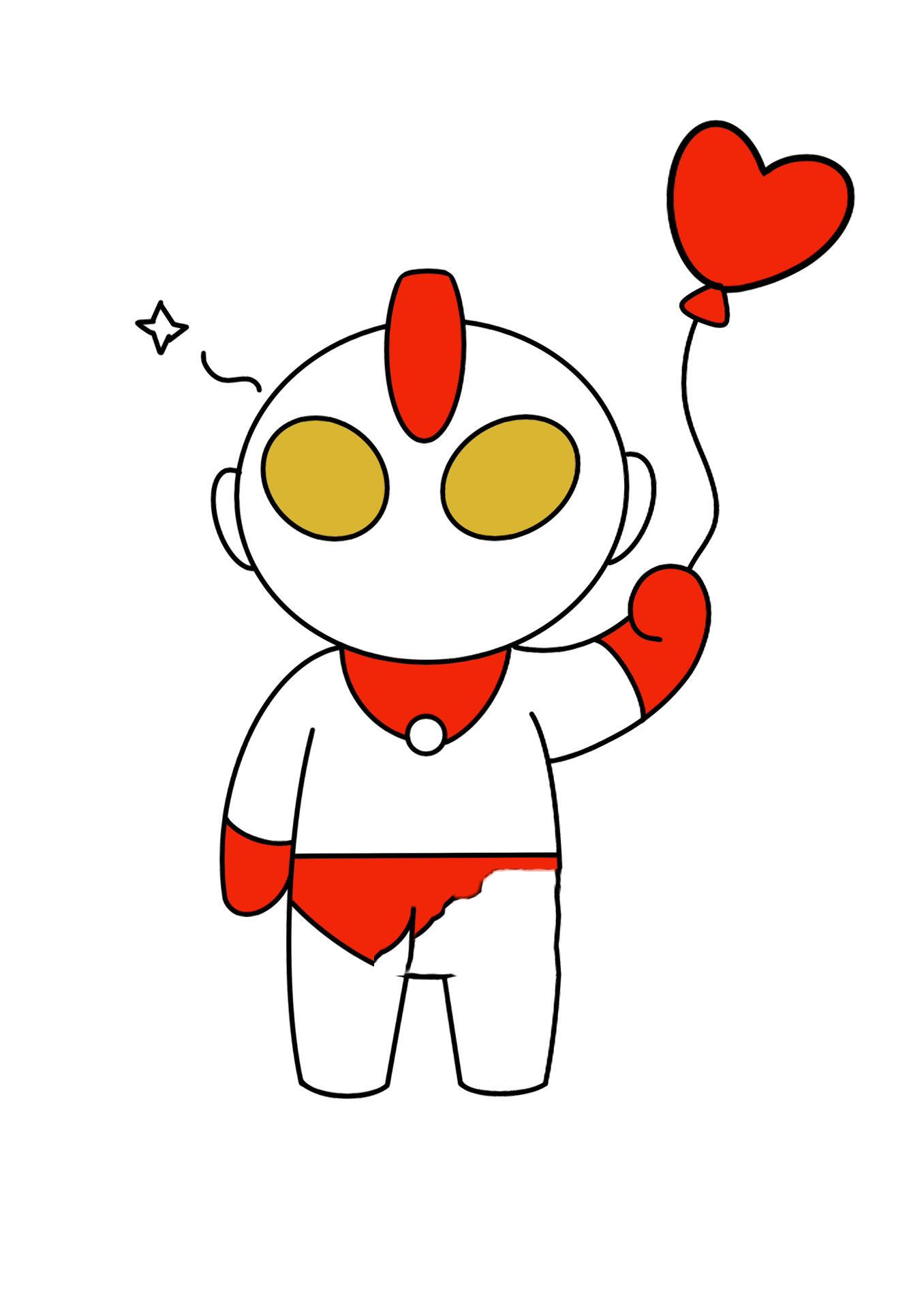 所有大奥特曼怎么画(大的奥特曼怎么画很简单的)