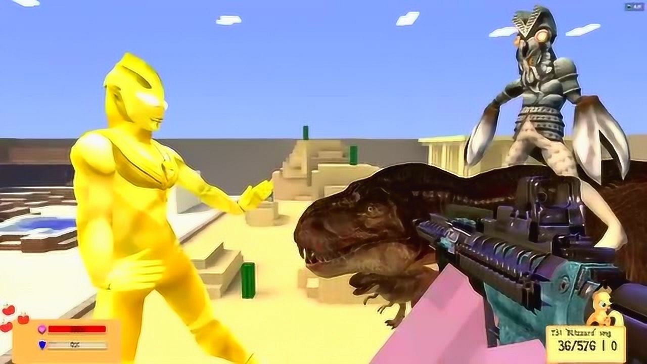 玩具奥特曼打怪兽的游(奥特曼玩具打怪兽动画片)