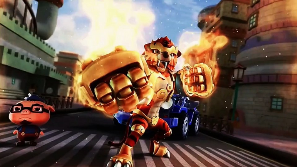 铠甲勇士和小猪猪墙(我要看铠甲勇士猪猪侠)