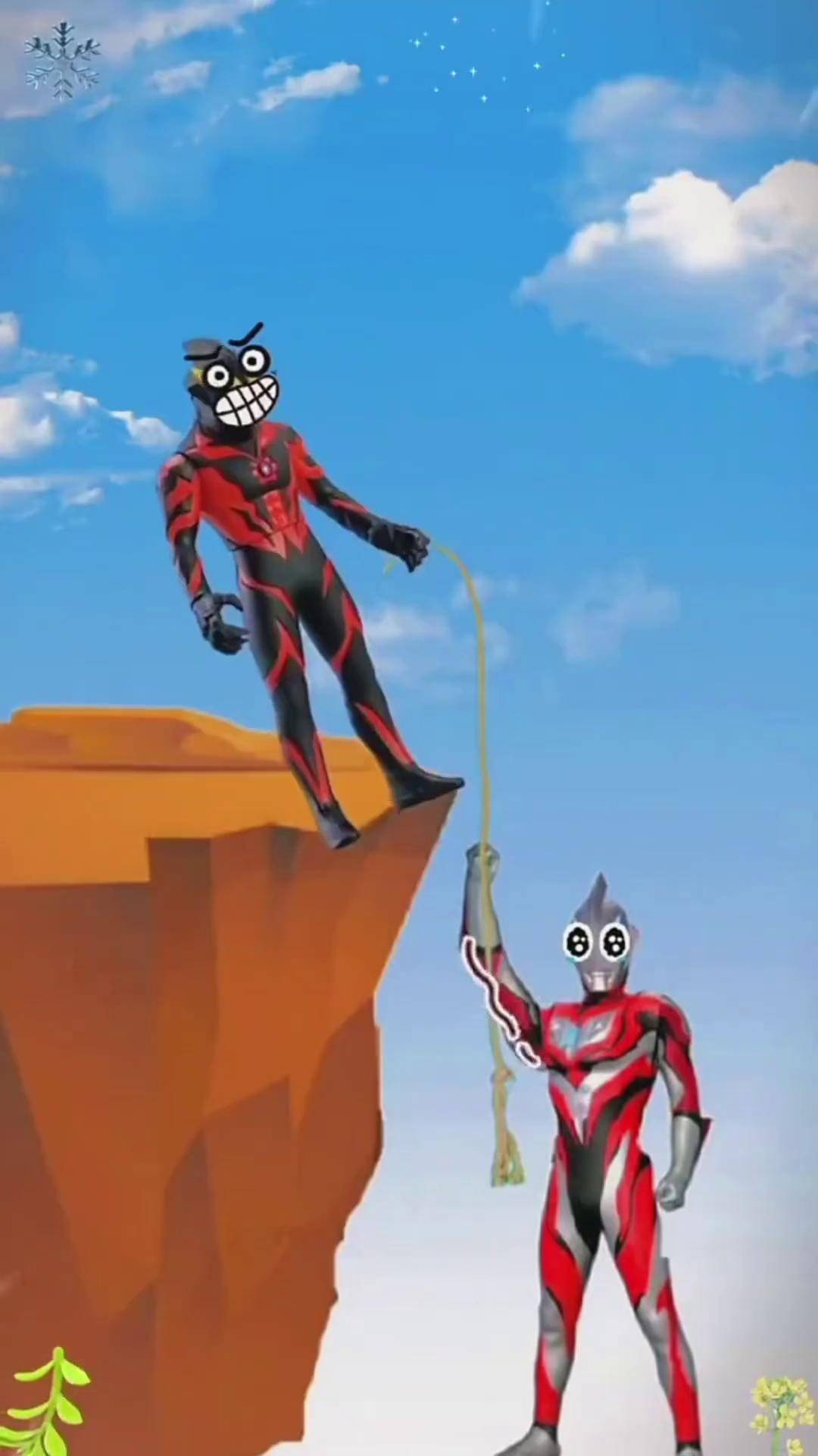 我要看拉屎奥特曼(播放奥特曼拉屎的照片)