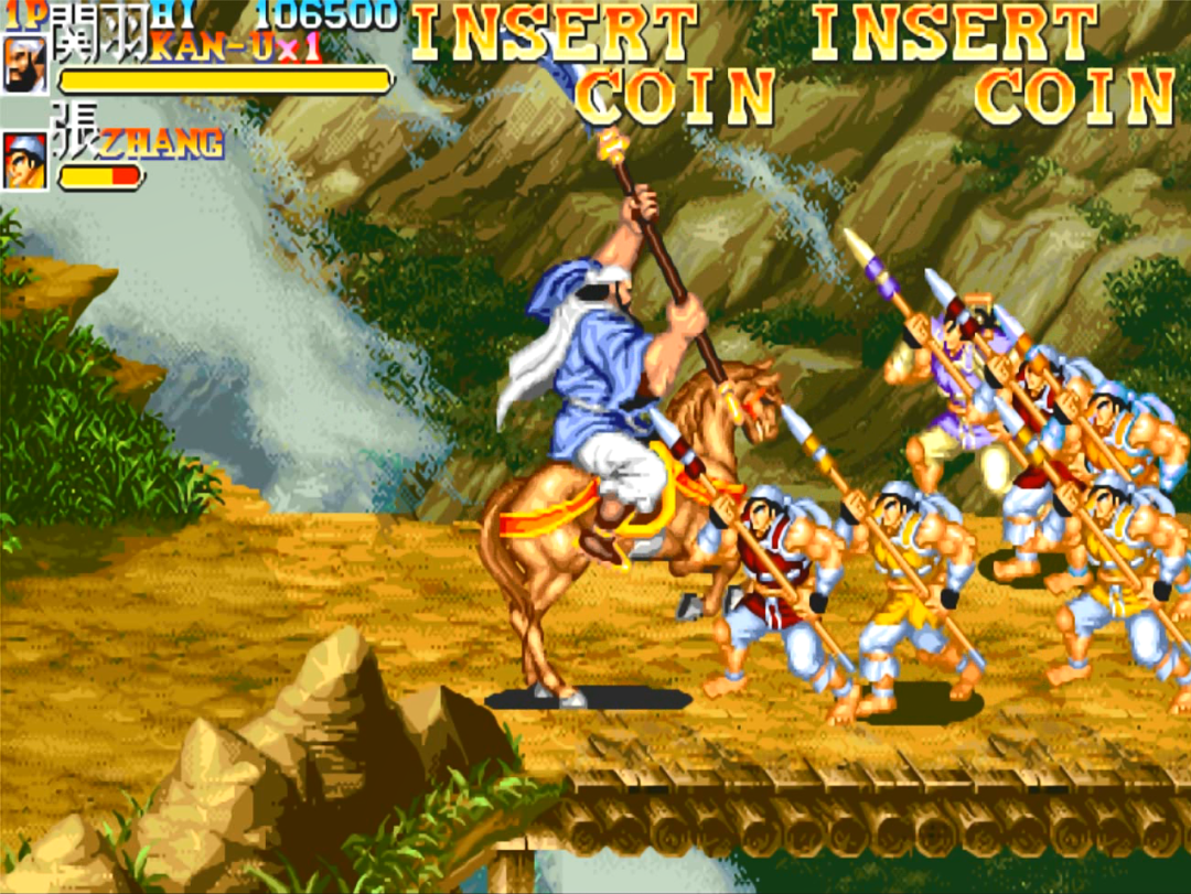 三国志街机版小游戏(三国志街机 街机三国志)