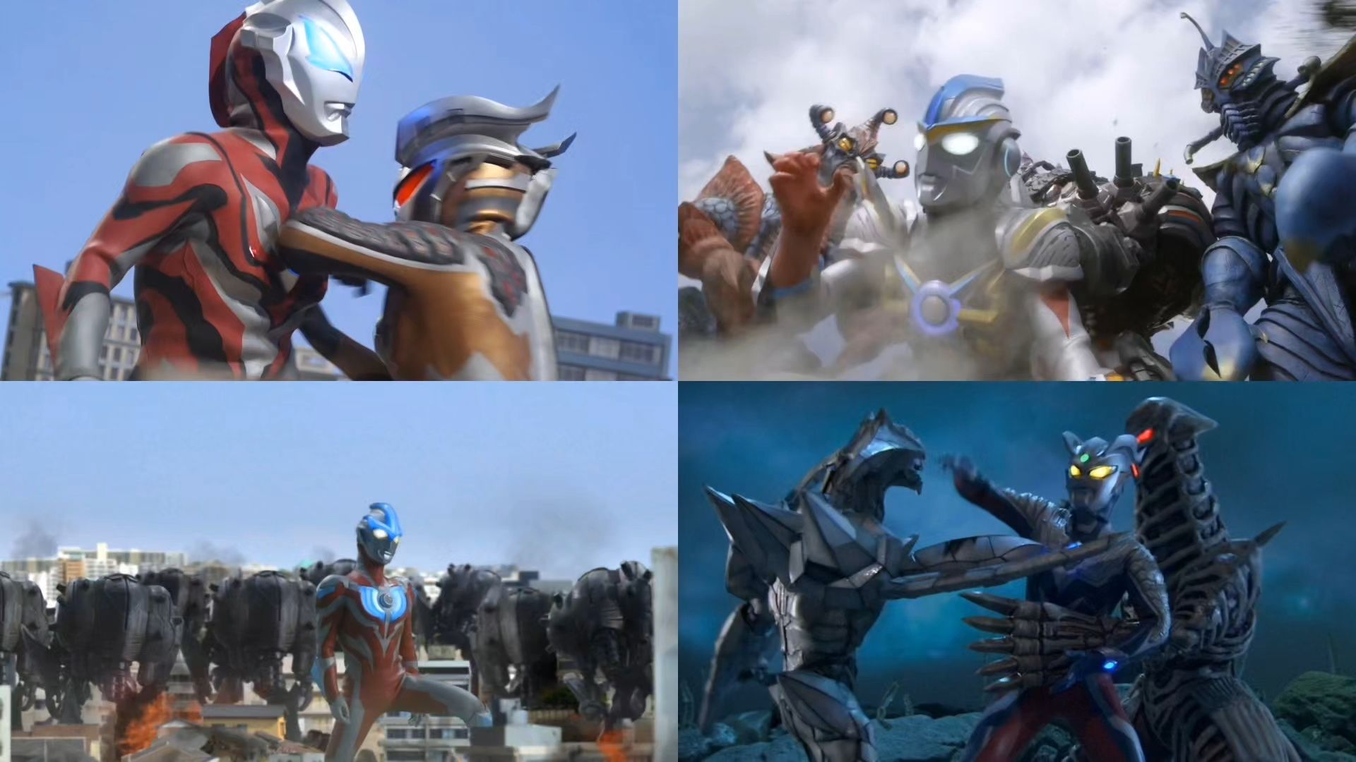 怪兽和奥特曼打架游戏(奥特曼跟怪兽打架的可以看)