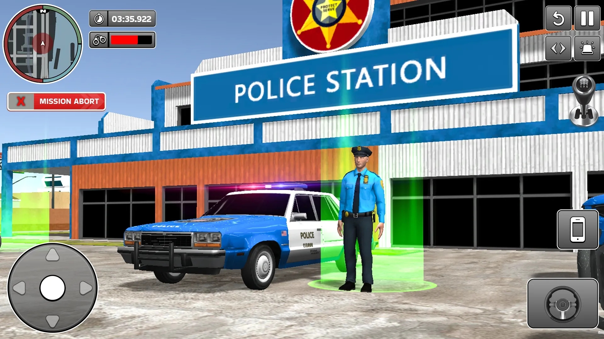 警察驾驶破解版下载(警车驾驶模拟器2019无限金币)