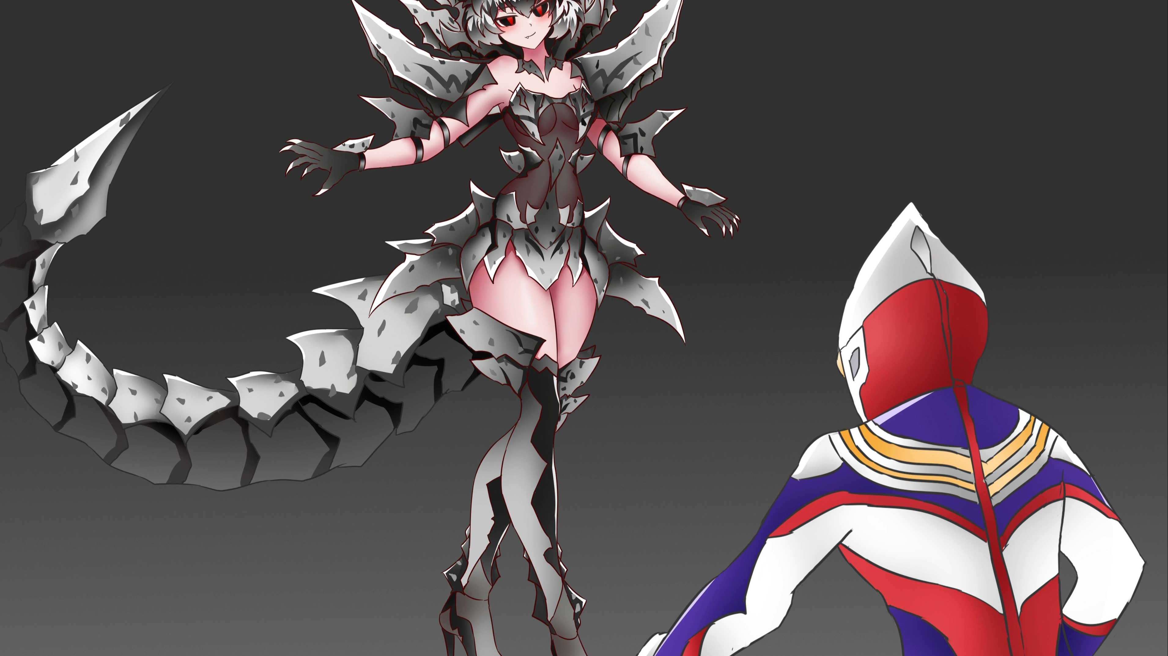 奥特曼女孩打怪兽的(有没有女孩奥特曼打怪兽)