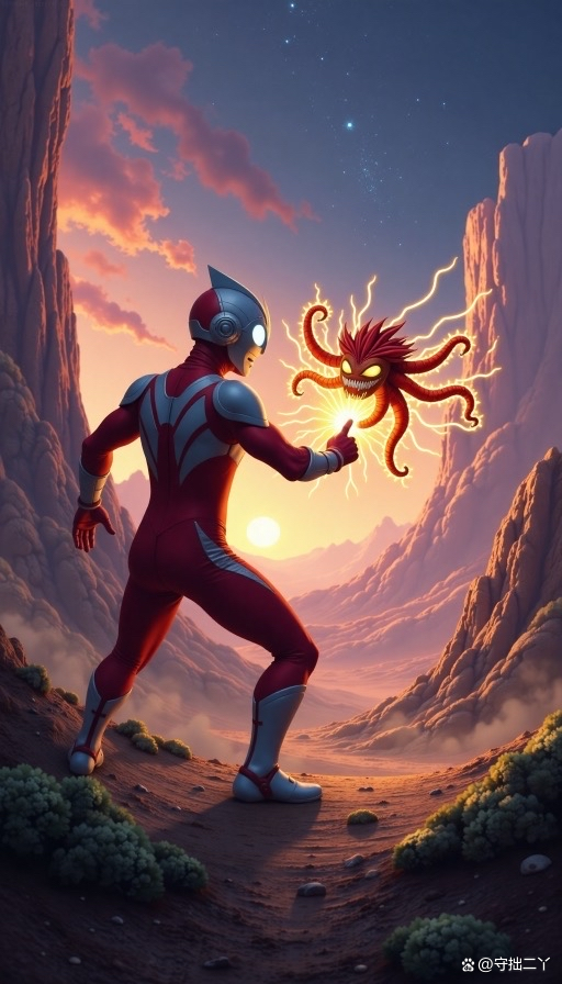 奥特曼大打怪物(奥特曼打怪物画怪物)