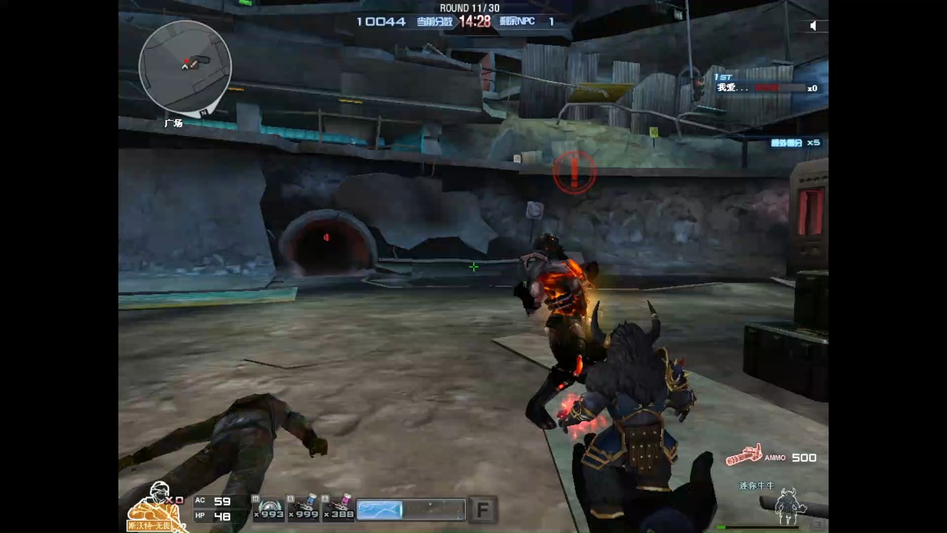 迷你cf战争无敌版小游戏(迷你枪战破解版购买不减反加)