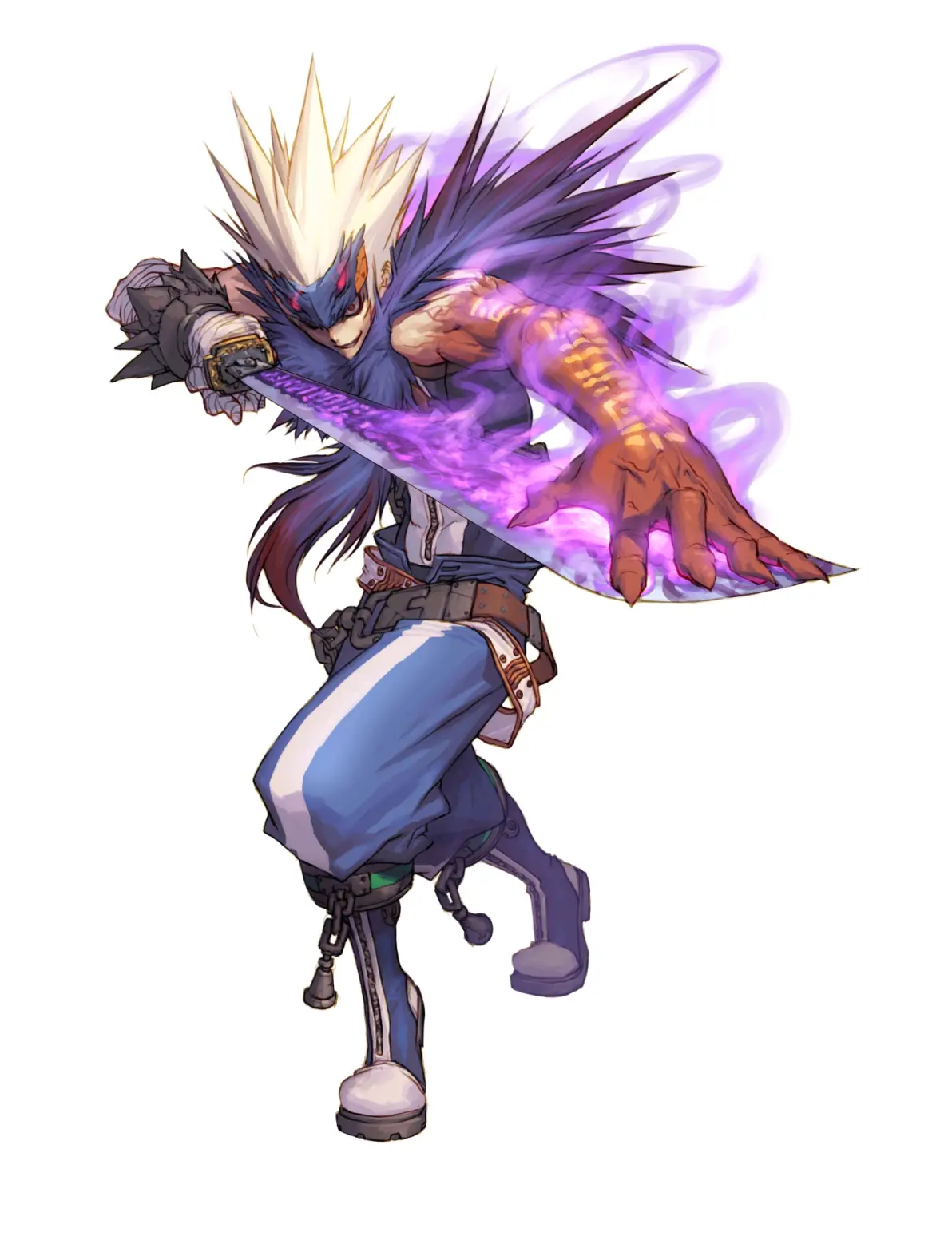 dnf鬼剑士鸣人(dnf鬼剑时装cos白鸣)