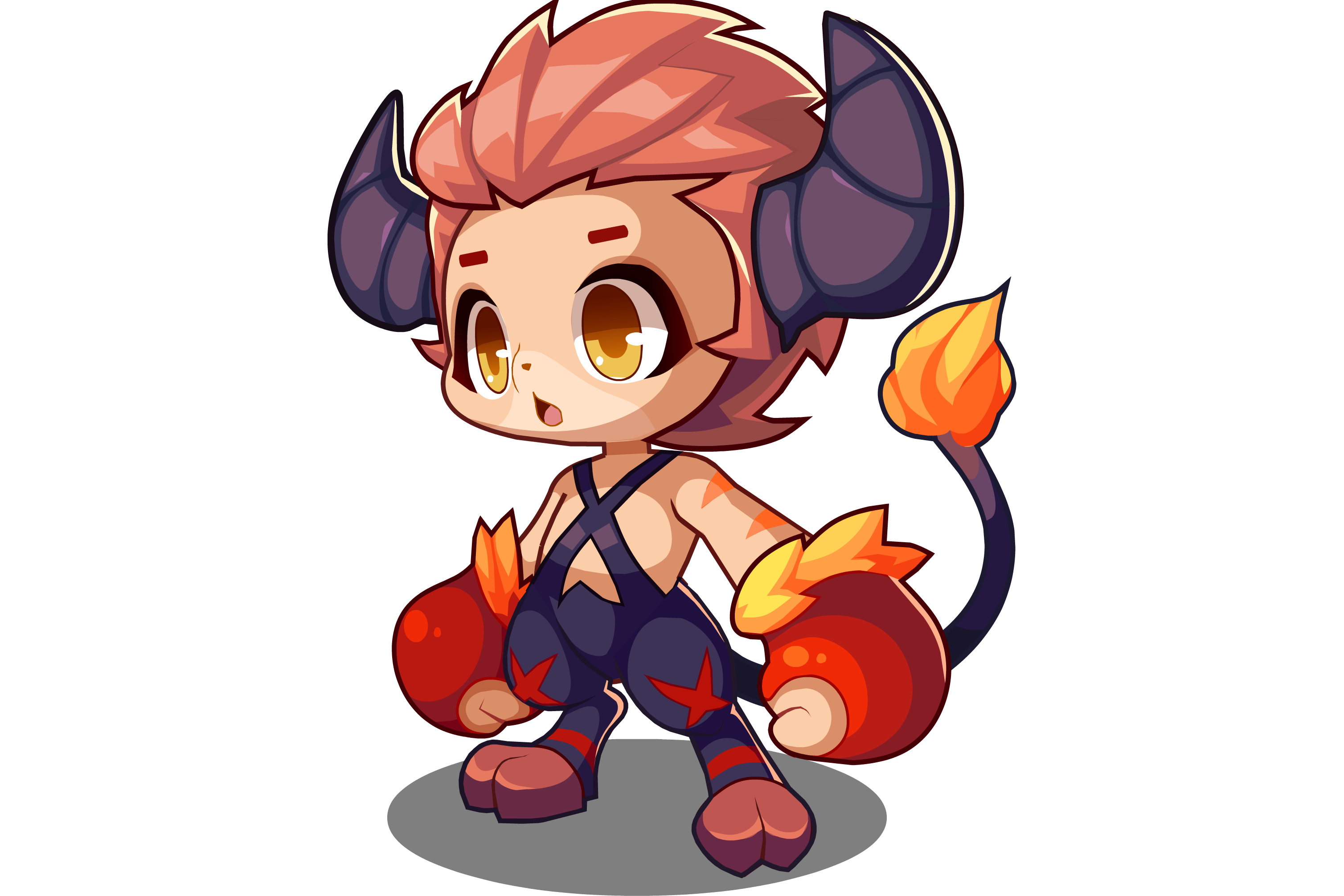 洛克王国可爱猿(洛克王国可爱猿超进化几次才有可能弄到喷火猿)