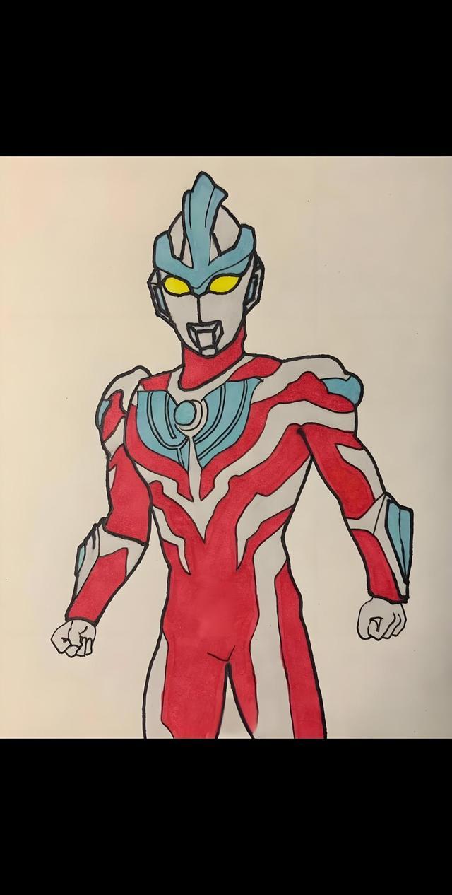 幼儿绘画奥特曼(幼儿画奥特曼简笔画)