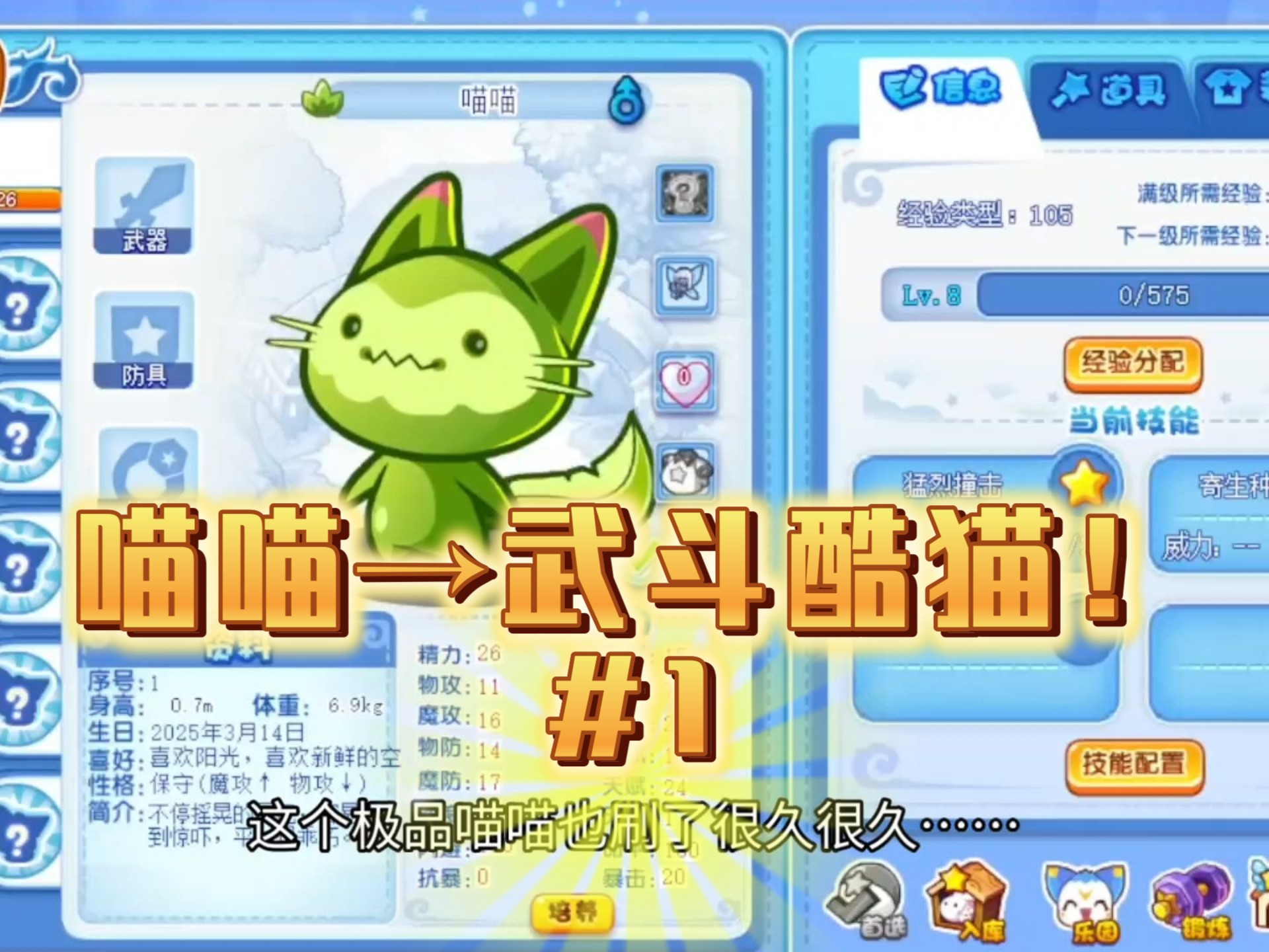 洛克王国喵喵种族值(洛克王国宠物大全喵喵)