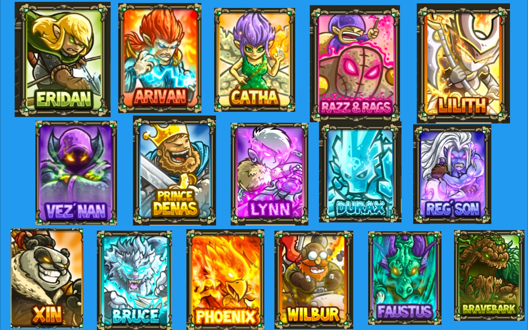 王国保卫战1全英雄礼包(王国保卫战1免费英雄哪个比较好)