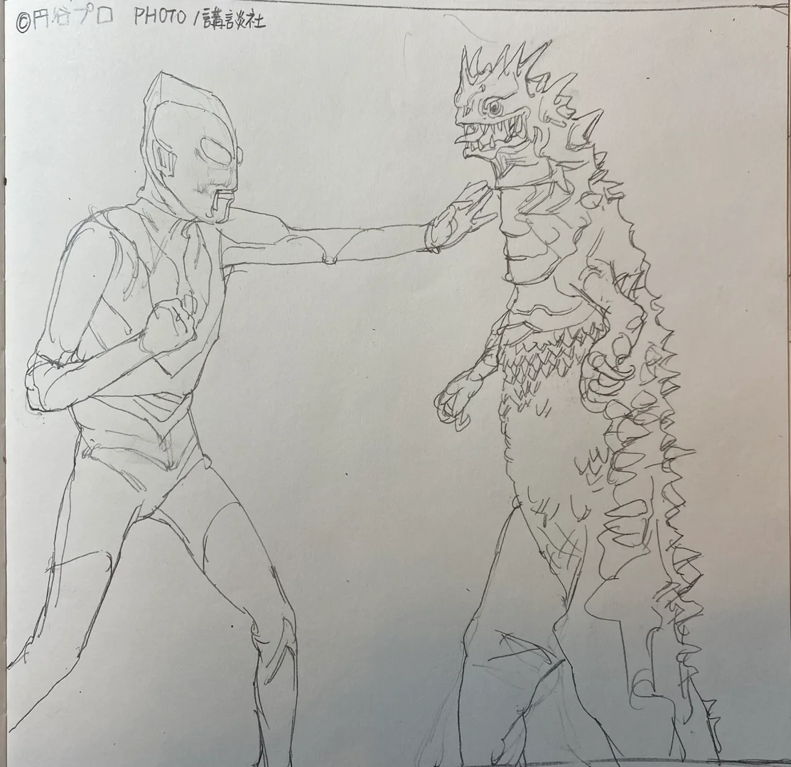 迪咖奥特曼速写(迪伽·奥特曼怎么画)