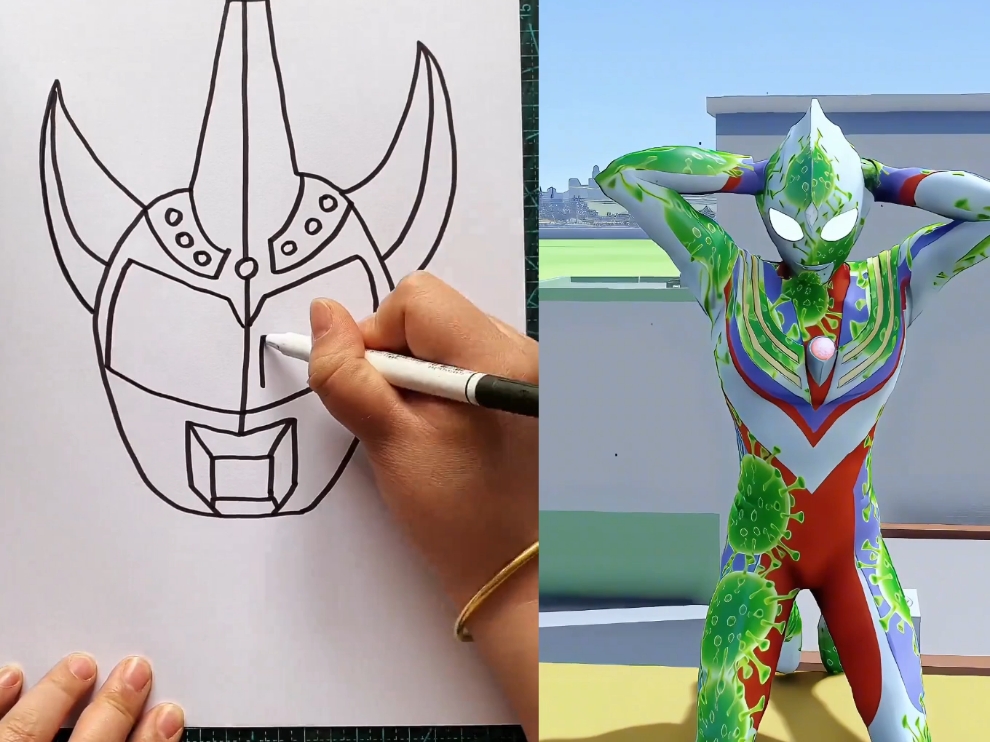 所有奥特曼怎么画6O要()